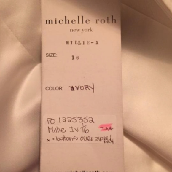 Michelle Roth Millie Wedding Dress - NEVER WORN! - Picture 4 of 4